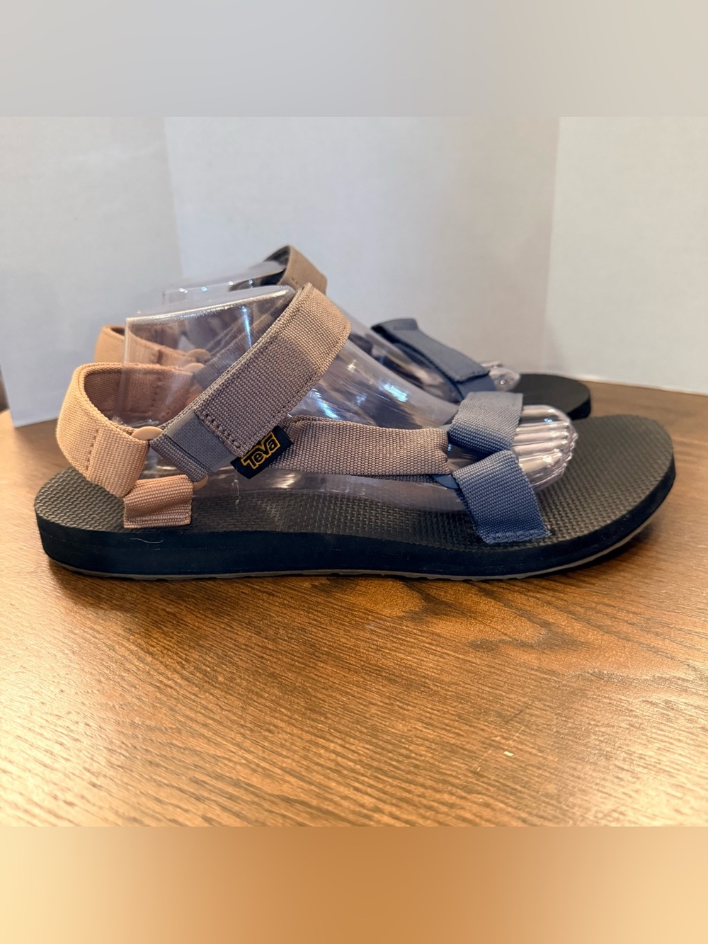 Teva original universal sandal with multi color strap. Men size 12